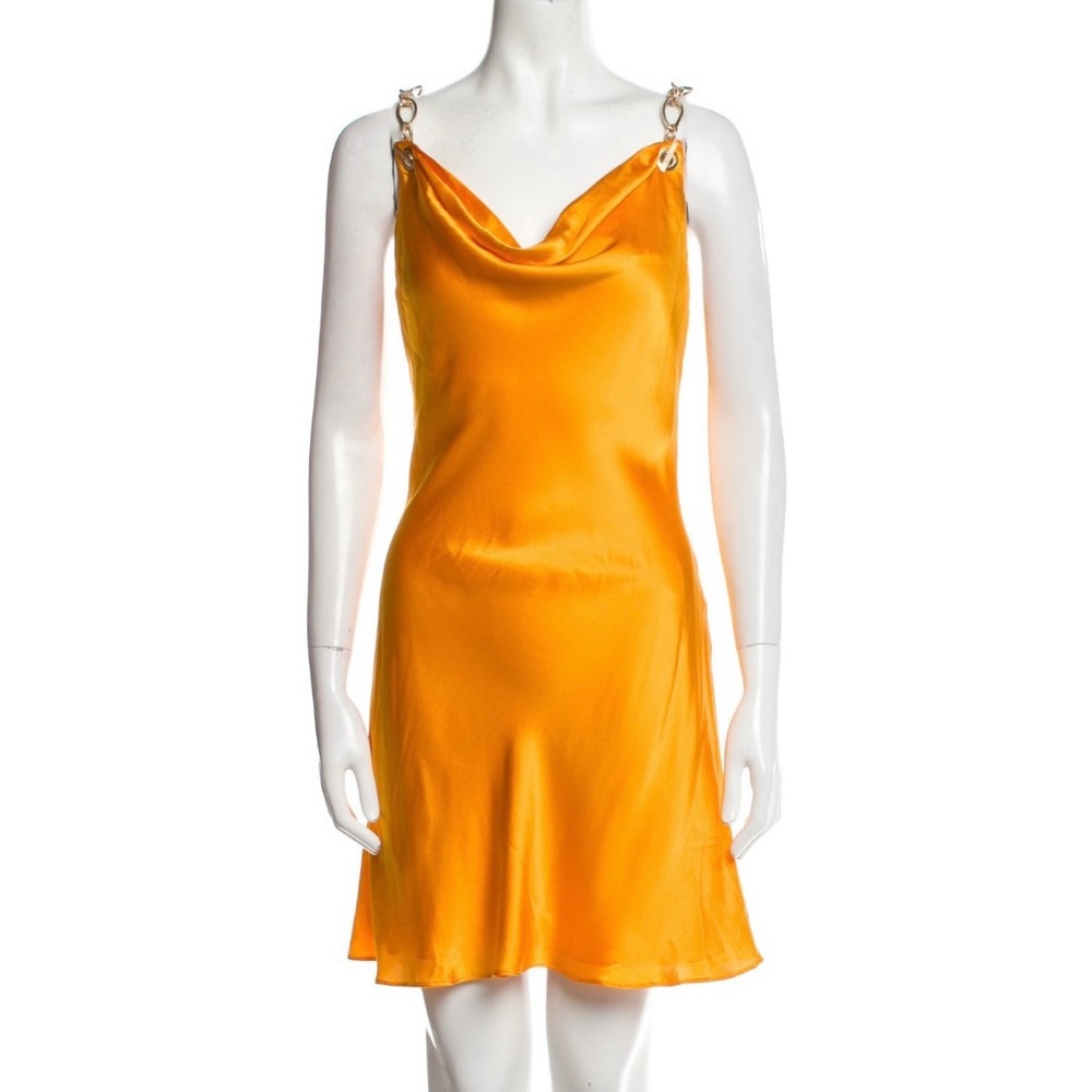 Silk mini dress